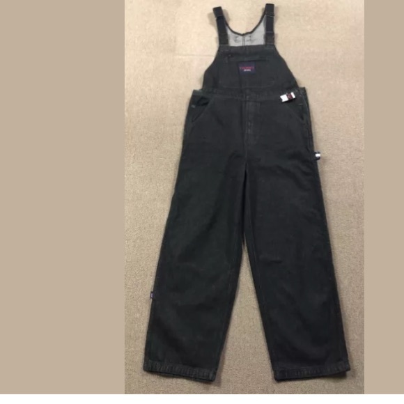 tommy hilfiger overalls black
